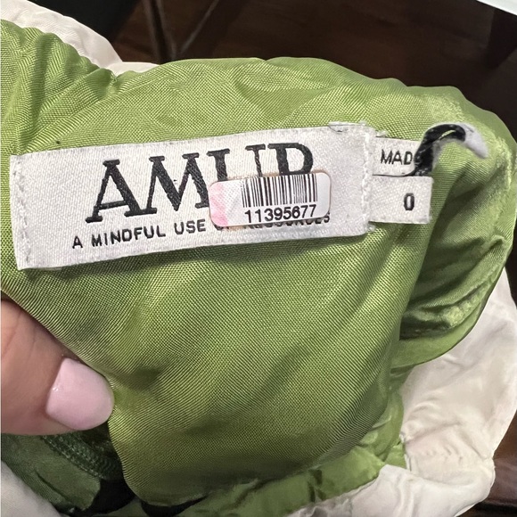 AMUR Multicolor Printed Silk Floral Lolly Dress Size 0 US $598 - Picture 7 of 8